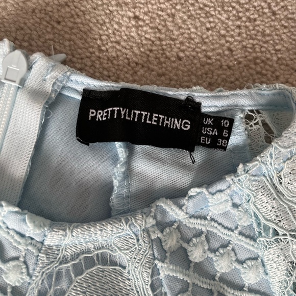 Dusty Blue Mid Dress - Picture 3 of 7